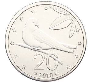 20 центов 2010 года Острова Кука — Фото №1