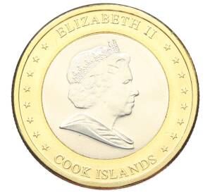 1 доллар 2010 года Острова Кука — Фото №2