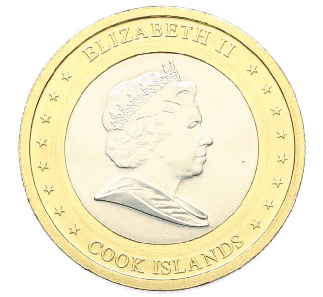 Монета 1 доллар 2010 года Острова Кука (Артикул: M2-88705) — Фото №2