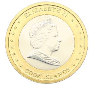 1 доллар 2010 года Острова Кука — Фото №2