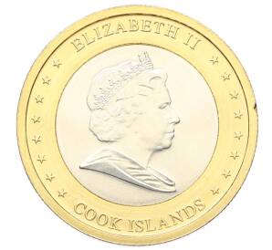 1 доллар 2010 года Острова Кука — Фото №2