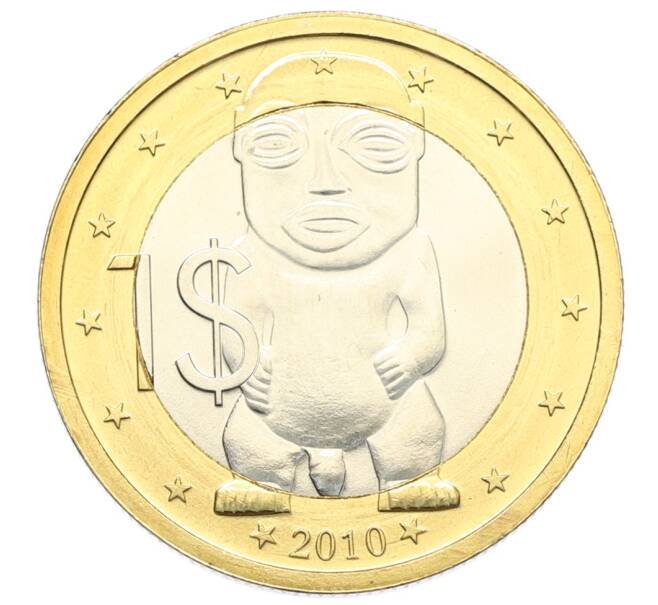 Монета 1 доллар 2010 года Острова Кука (Артикул: M2-88709) — Фото №1
