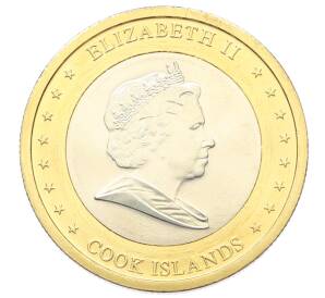 1 доллар 2010 года Острова Кука — Фото №2