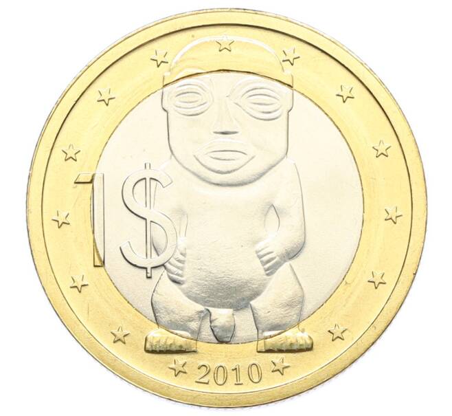 Монета 1 доллар 2010 года Острова Кука (Артикул: M2-88715) — Фото №1