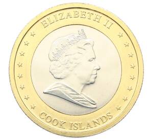 1 доллар 2010 года Острова Кука — Фото №2