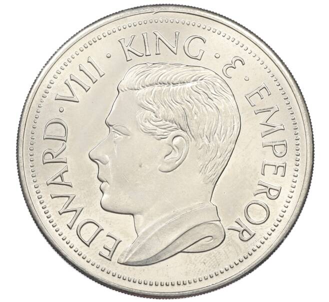 1 крона 1936 года Остров Мэн — Эдуард VIII (Unusual) (Артикул: M2-88736) — Фото №2