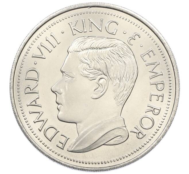 1 крона 1936 года Остров Мэн — Эдуард VIII (Unusual) (Артикул: M2-88738) — Фото №2