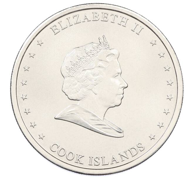 Монета 50 центов 2010 года Острова Кука (Артикул: M2-88743) — Фото №2