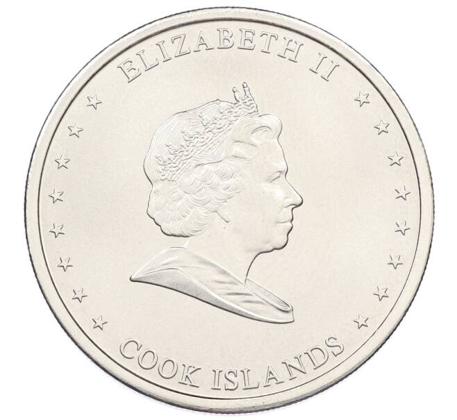 Монета 50 центов 2010 года Острова Кука (Артикул: M2-88747) — Фото №2