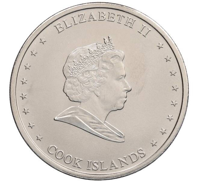 Монета 50 центов 2010 года Острова Кука (Артикул: M2-88755) — Фото №2