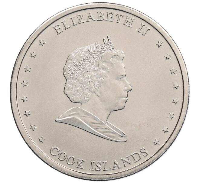 Монета 50 центов 2010 года Острова Кука (Артикул: M2-88758) — Фото №2