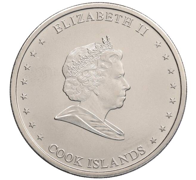 Монета 50 центов 2010 года Острова Кука (Артикул: M2-88759) — Фото №2