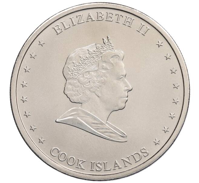 Монета 50 центов 2010 года Острова Кука (Артикул: M2-88764) — Фото №2
