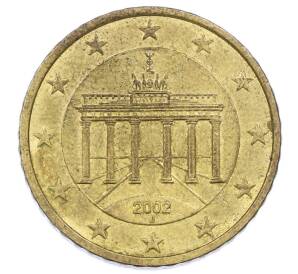 50 евроцентов 2002 года J Германия — Фото №1
