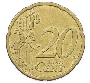 20 евроцентов 2002 года A Германия — Фото №2