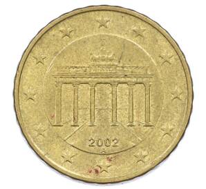 10 евроцентов 2002 года A Германия — Фото №1