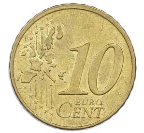 10 евроцентов 2002 года A Германия — Фото №2