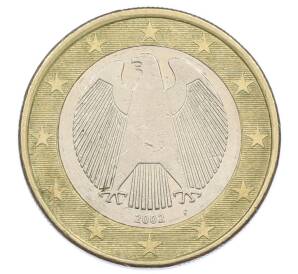 1 евро 2002 года F Германия — Фото №1