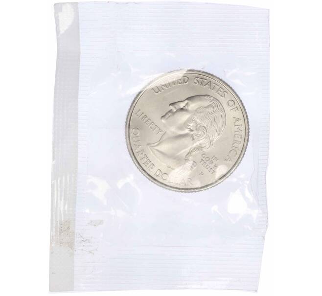 Монета 1/4 доллара (25 центов) 2005 года P США «Штаты и территории — Западная Вирджиния» (Артикул: K12-65257) — Фото №2