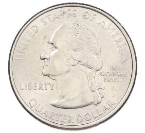 1/4 доллара (25 центов) 2000 года D США «Штаты и территории — Нью-Гэмпшир» — Фото №2