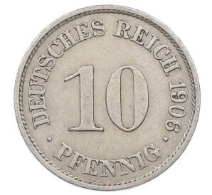 10 пфеннигов 1906 года A Германия — Фото №1