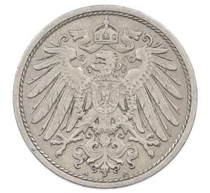 10 пфеннигов 1906 года A Германия — Фото №2