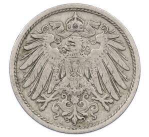 10 пфеннигов 1908 года A Германия — Фото №2