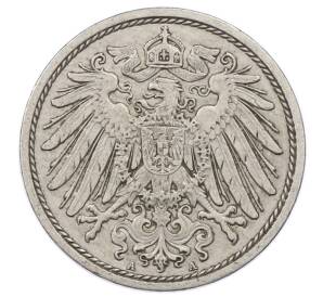 10 пфеннигов 1911 года A Германия — Фото №2