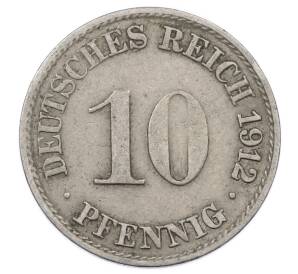 10 пфеннигов 1912 года A Германия — Фото №1