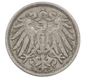 10 пфеннигов 1914 года D Германия — Фото №2