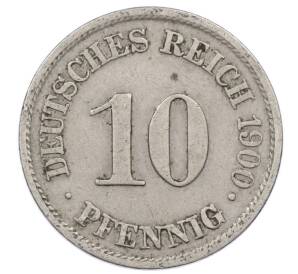 10 пфеннигов 1900 года A Германия — Фото №1