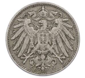 10 пфеннигов 1913 года F Германия — Фото №2