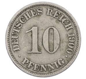 10 пфеннигов 1900 года A Германия — Фото №1