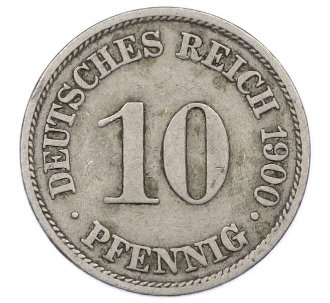 Монета 10 пфеннигов 1900 года A Германия (Артикул: M2-88784) — Фото №1