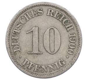 10 пфеннигов 1900 года A Германия — Фото №1