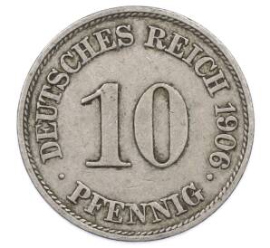 10 пфеннигов 1906 года A Германия — Фото №1