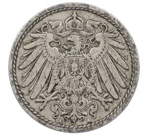 5 пфеннигов 1911 года A Германия — Фото №2