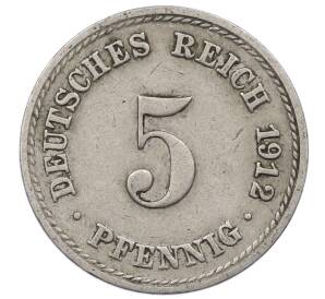 5 пфеннигов 1912 года A Германия — Фото №1