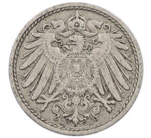 5 пфеннигов 1911 года D Германия — Фото №2