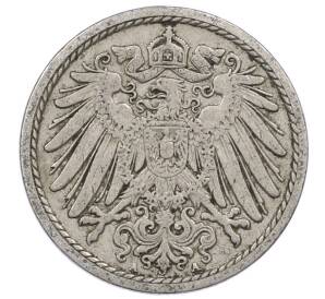 5 пфеннигов 1908 года A Германия — Фото №2