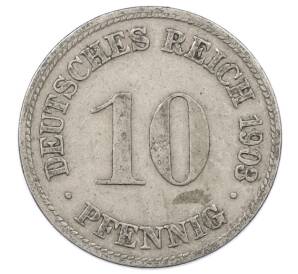 10 пфеннигов 1903 года D Германия — Фото №1