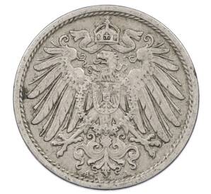 10 пфеннигов 1910 года A Германия — Фото №2