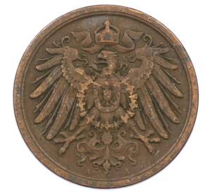 2 пфеннига 1907 года A Германия — Фото №2