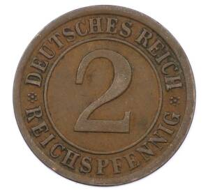 2 рейхспфеннига 1924 года A Германия — Фото №2