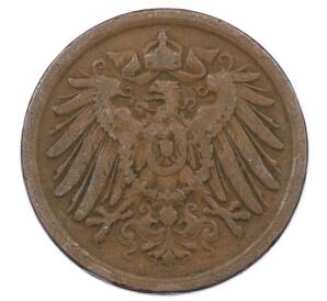 2 пфеннига 1905 года A Германия — Фото №2