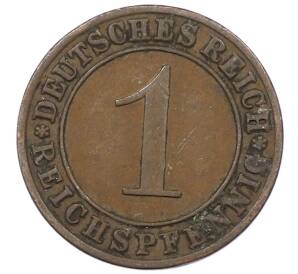 1 рейхспфенниг 1930 года A Германия — Фото №2