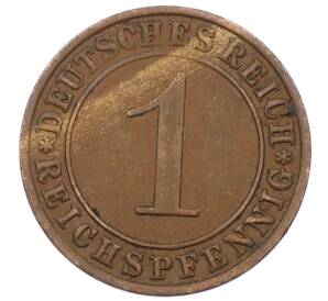 1 рейхспфенниг 1935 года A Германия — Фото №2