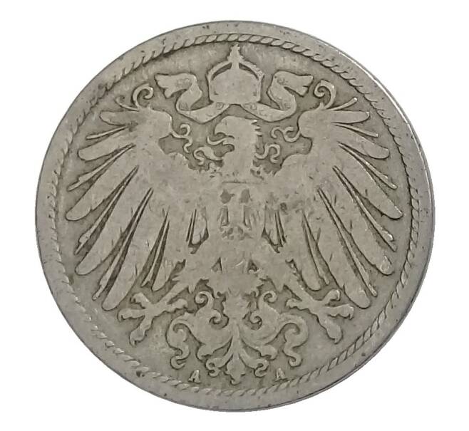 Монета 10 пфеннигов 1890 года A Германия (Артикул M2-32213)