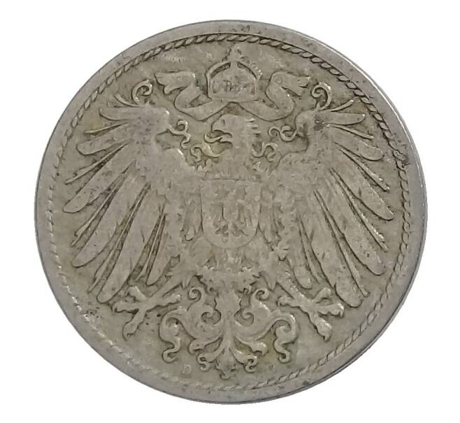 Монета 10 пфеннигов 1892 года D Германия (Артикул M2-32214)