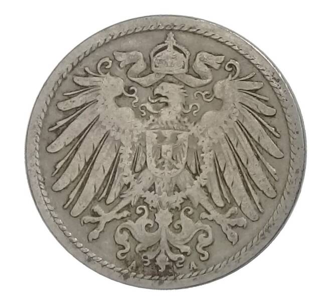 Монета 10 пфеннигов 1893 года A Германия (Артикул M2-32215)